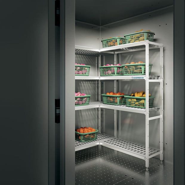 Étagère linéaire en acier 3030