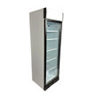 Vitrine verticale 1 porte blanche 382L LED
