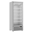 Réfrigérateur professionnel inox 1 porte vitrée de 600L