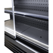 Vitrine verticale murale Premium 3 portes à boissons noire LED 1900