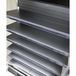 Vitrine verticale murale Premium 3 portes à boissons noire LED 1900