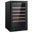 Cave à vin professionnelle noire 118L single zone - 40 bouteilles