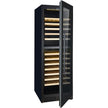 Cave à vin professionnelle noire 379L dual zone - 154 bouteilles