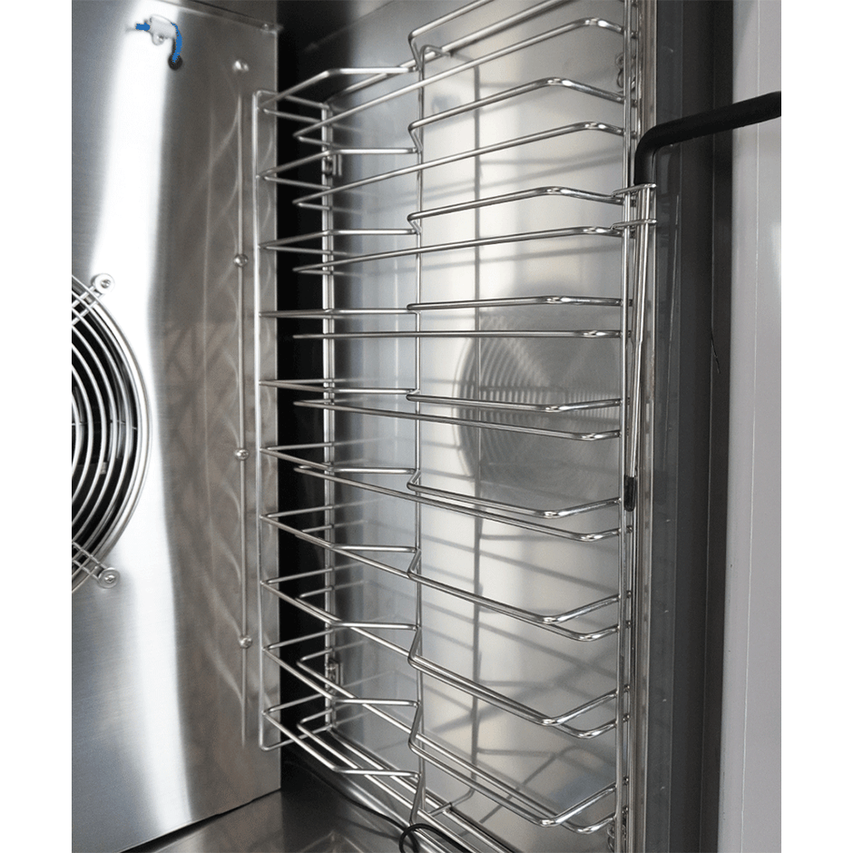 Refroidisseur à ventilation professionnel à roulettes 7x 1/1GN