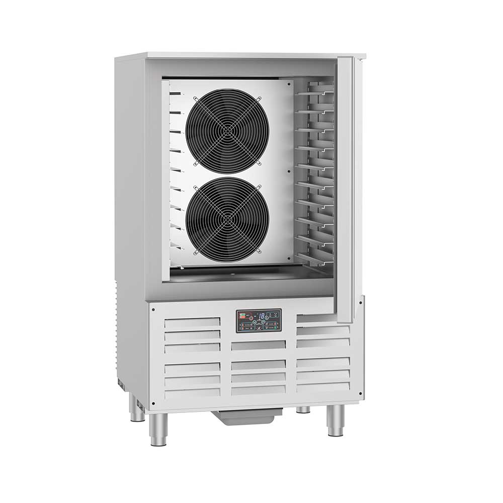 Cellule de refroidissement rapide ventilée sur pieds 10x 1/1GN Pro Line