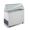 Vitrine à crème glacée 6X5L blanche