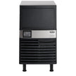 Machine à glaçons noire/grise 36kg/24h - refroidissement par air - cubes pleins