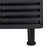 Machine à glaçons noire/grise 36kg/24h - refroidissement par air - cubes pleins
