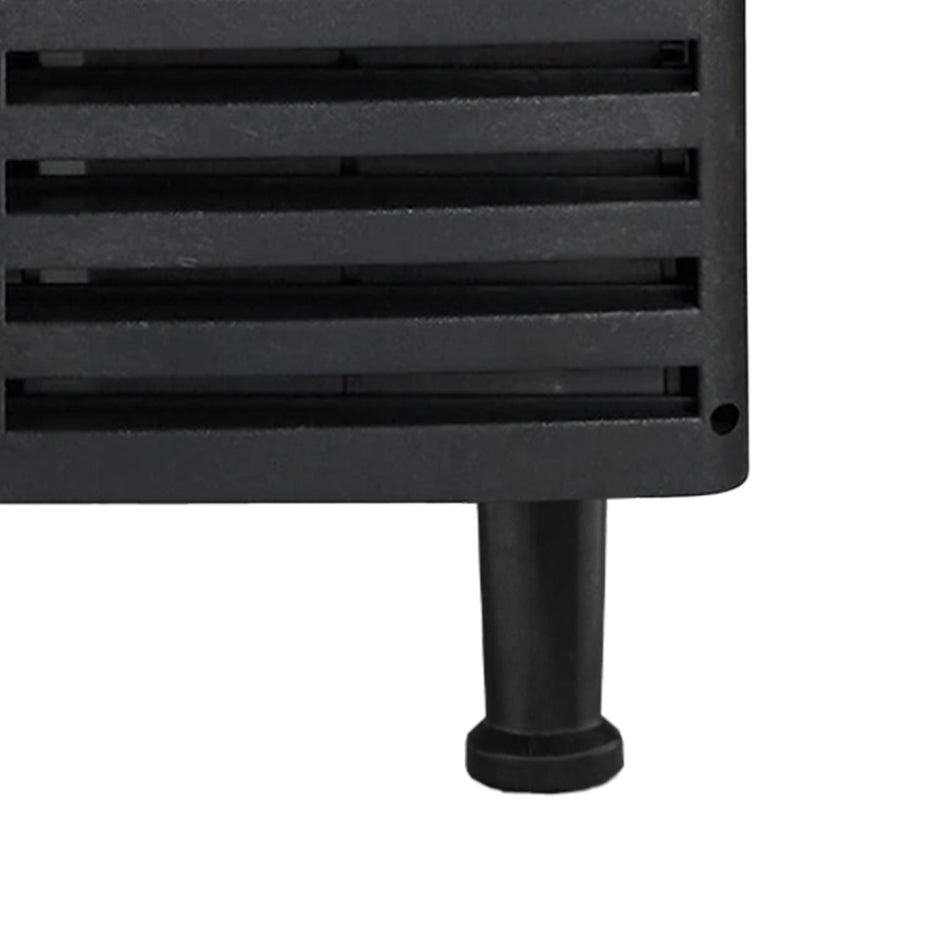 Machine à glaçons noire/grise 55kg/24h - refroidissement par air - cubes pleins