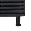 Machine à glaçons noire/grise 73kg/24h - refroidissement par air - cubes pleins