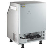 Machine à glaçons noire/grise 95kg/24h - refroidissement par air - cubes pleins