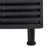 Machine à glaçons noire/grise 95kg/24h - refroidissement par air - cubes pleins