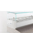 Vitrine type saladette 1/3 GN x 4