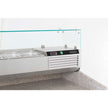 Vitrine type saladette 1/3 GN x 6