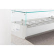 Vitrine type saladette 1/4 GN x 8