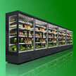 Vitrine réfrigérée murale Plug-In Premium noire modulable avec éclairage LED 520L 1300 **Subventionné**