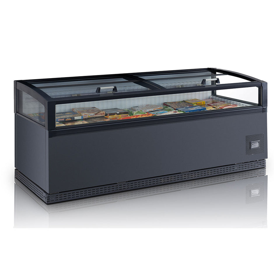 Bahut noir Premium avec ouverture verticale 613L 2000 **Subventionné**