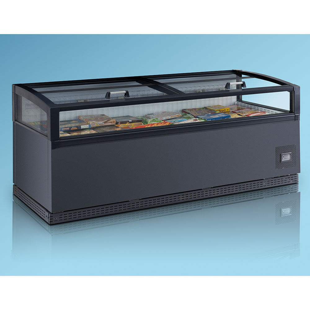 Bahut noir Premium avec ouverture verticale 613L 2000 **Subventionné**