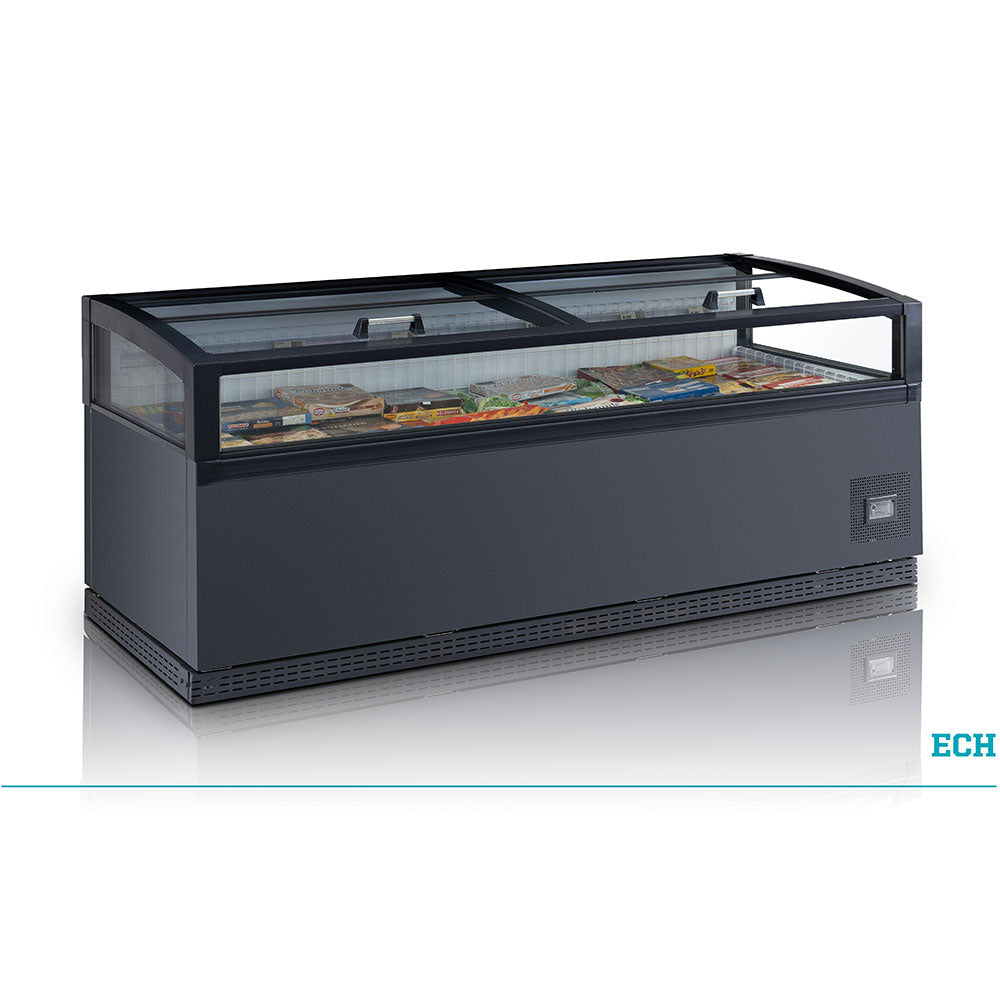 Bahut noir Premium avec ouverture verticale 613L 2000 **Subventionné**