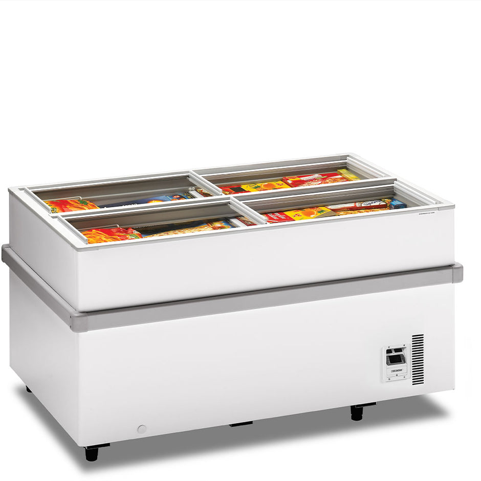 Bahut blanc avec ouverture latérale 459L 1550 **Subventionné**