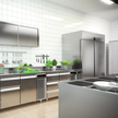 Réfrigérateur 2 portes GN 2/1 à refroidissement ventilé 