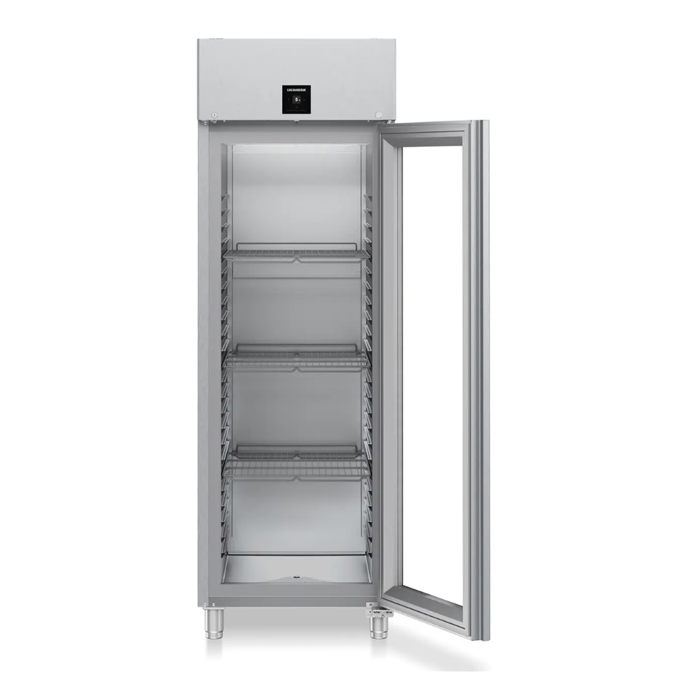 Réfrigérateur 1 porte vitré GN 2/1 à refroidissement ventilé 