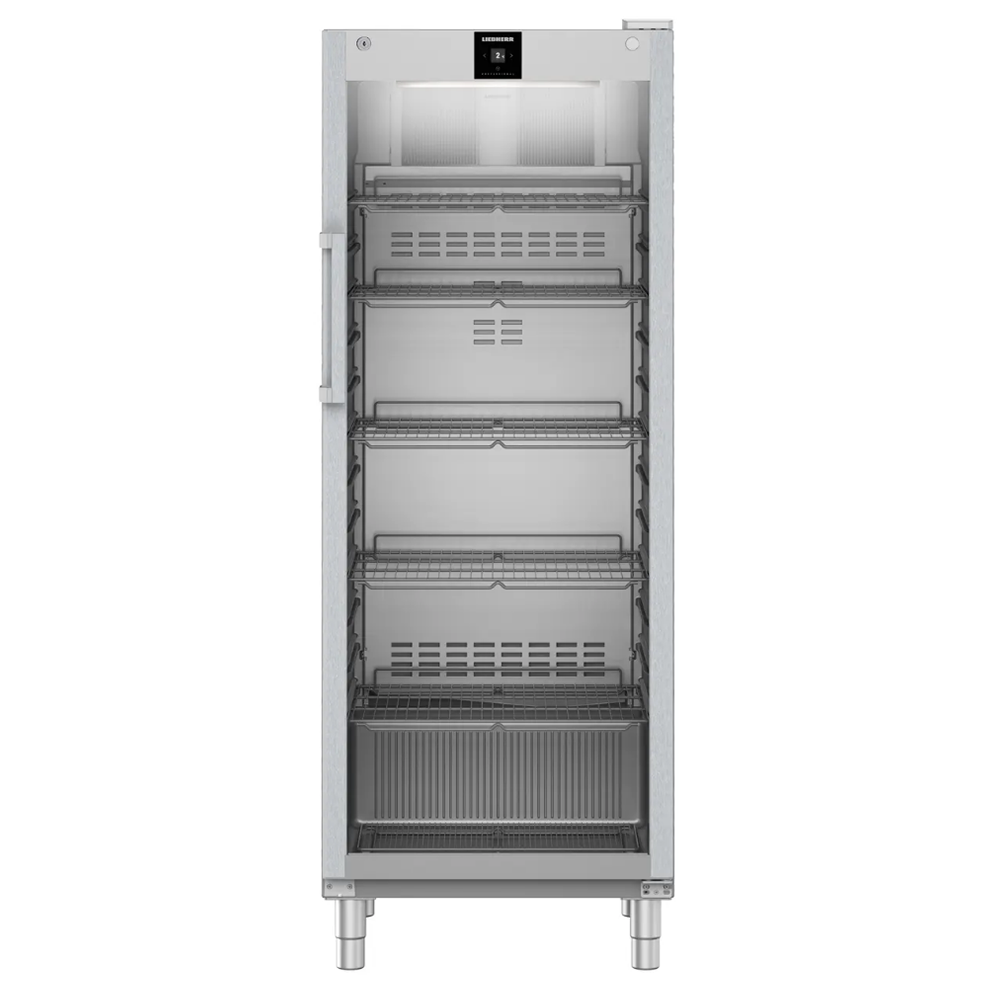 Réfrigérateur 1 porte vitré à refroidissement ventilé 