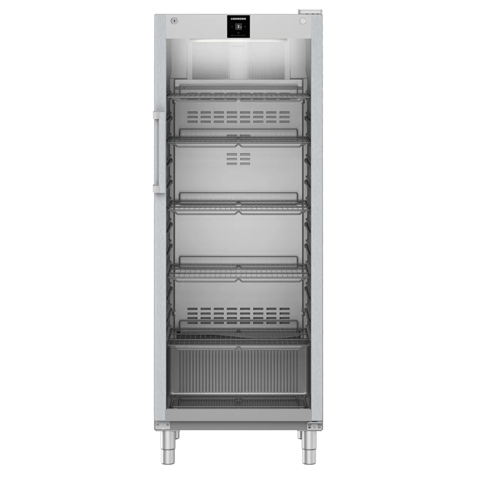 Réfrigérateur 1 porte vitré à refroidissement ventilé 
