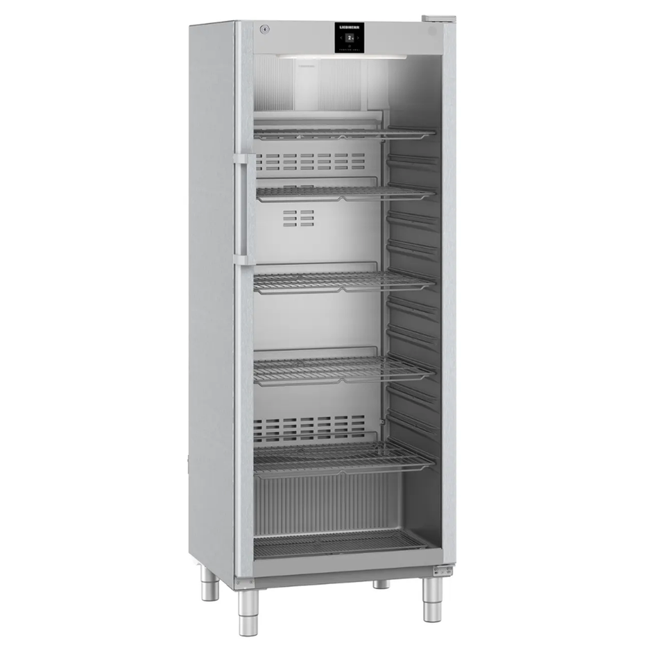 Réfrigérateur 1 porte vitré à refroidissement ventilé 
