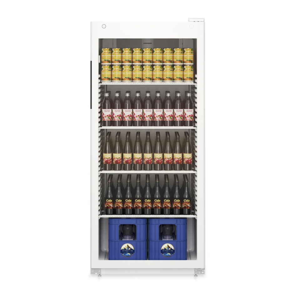 Réfrigérateur 1 porte vitré à refroidissement ventilé 