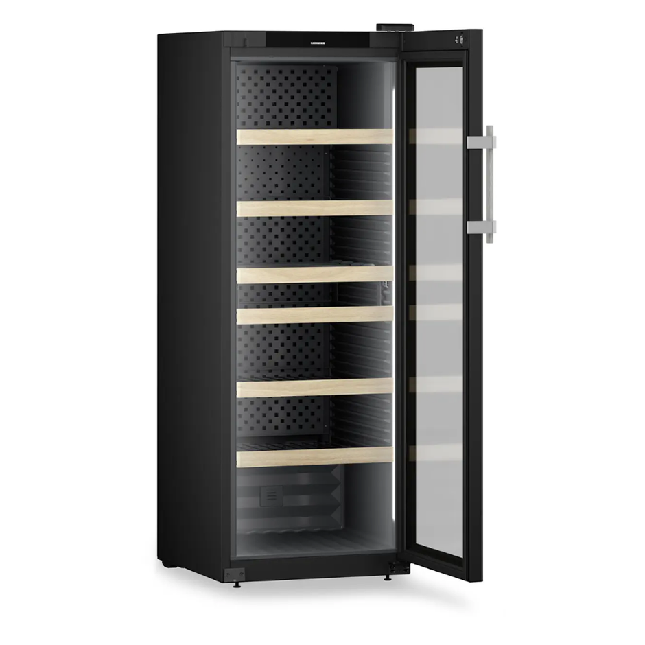 Cave à vin professionelle 1 porte vitrée 158bt 