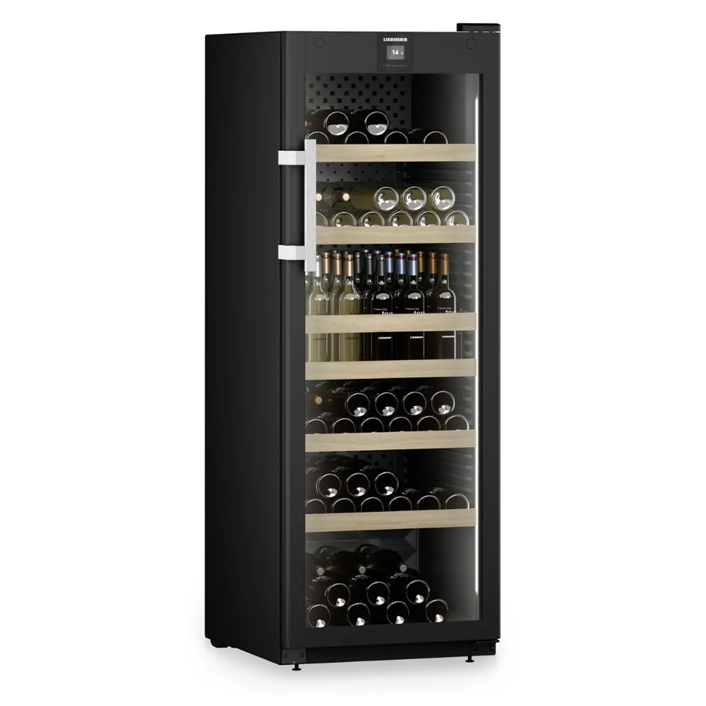 Cave à vin professionelle 1 porte vitrée 158bt 