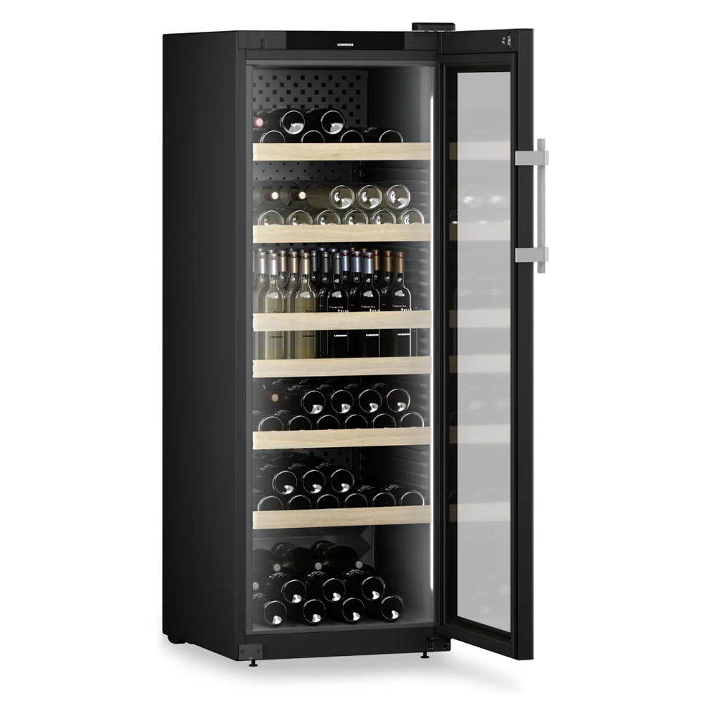 Cave à vin professionelle 1 porte vitrée 158bt 