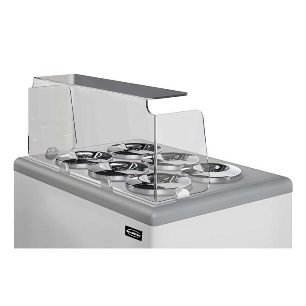 Vitrine à crème glacée 6 pots