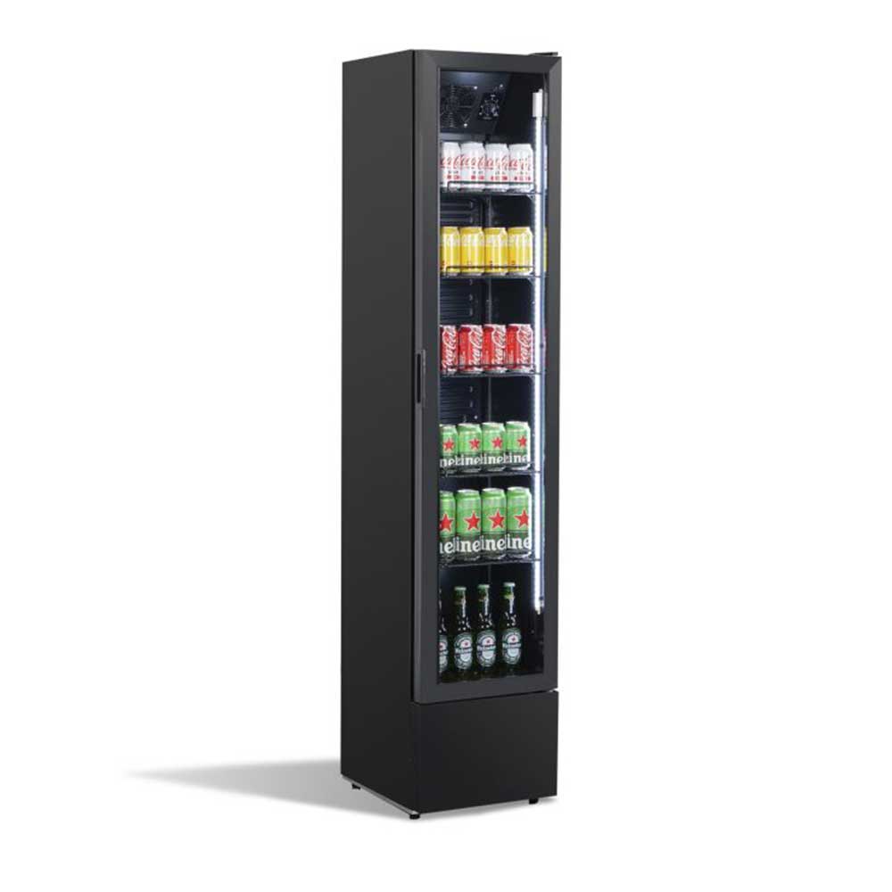 Vitrine réfrigérée étroite 150L