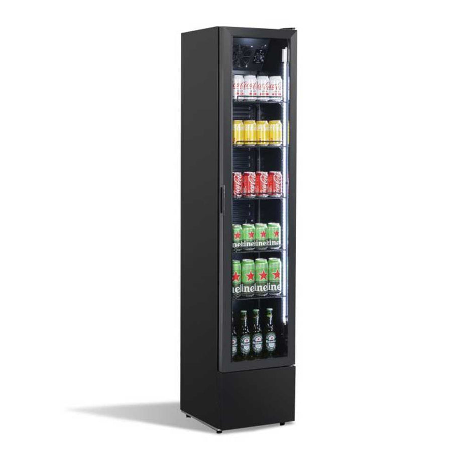 Vitrine réfrigérée étroite 150L