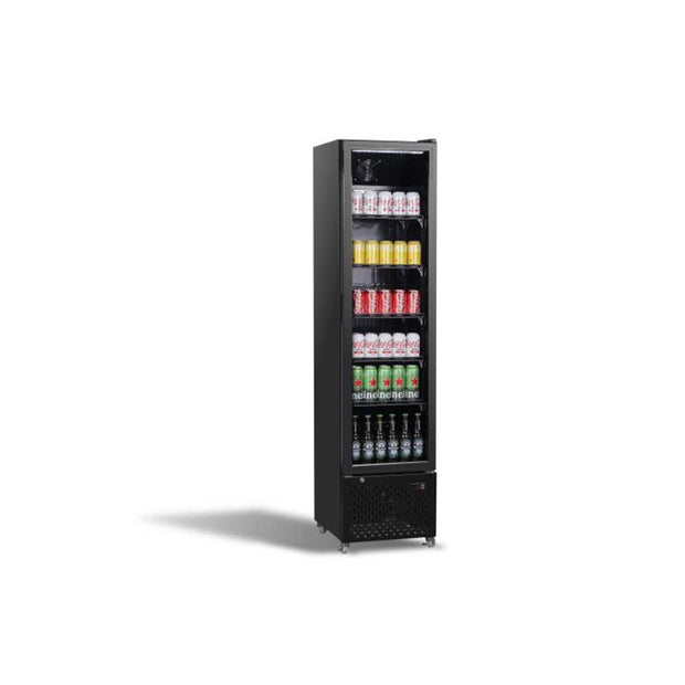 Vitrine réfrigérée étroite 217L