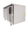 Bar réfrigéré sans rebord 2 portes en inox avec pieds ENERGY LINE