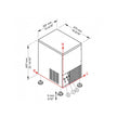 BREMA Eiswürfelbereiter - CB 246 A HC - 26 kg/24h - Volleiswürfel