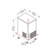 BREMA Eiswürfelbereiter - CB 249 A HC - 29 kg/24h - Volleiswürfel