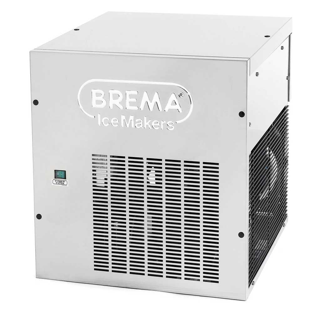 BREMA Machine à pépites de glace - TM 140 A HC - 130 kg/24h - pépites de glace