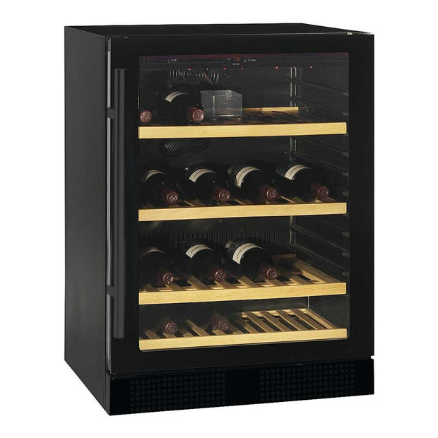 FORS Cave à vin, porte vitrée, noir, 1 zone - VS 8248 NG - 
48 bouteilles