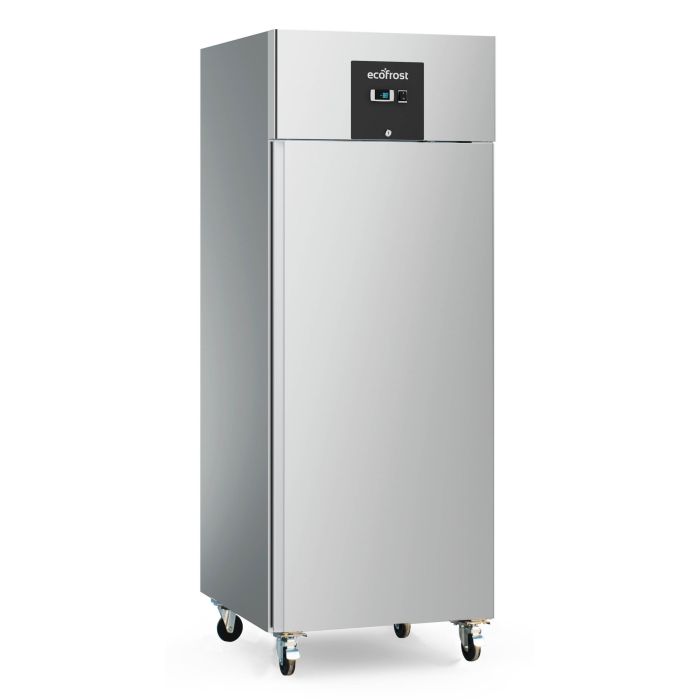 Congélateur professionnel inox à roulette 1 porte de 600L nette