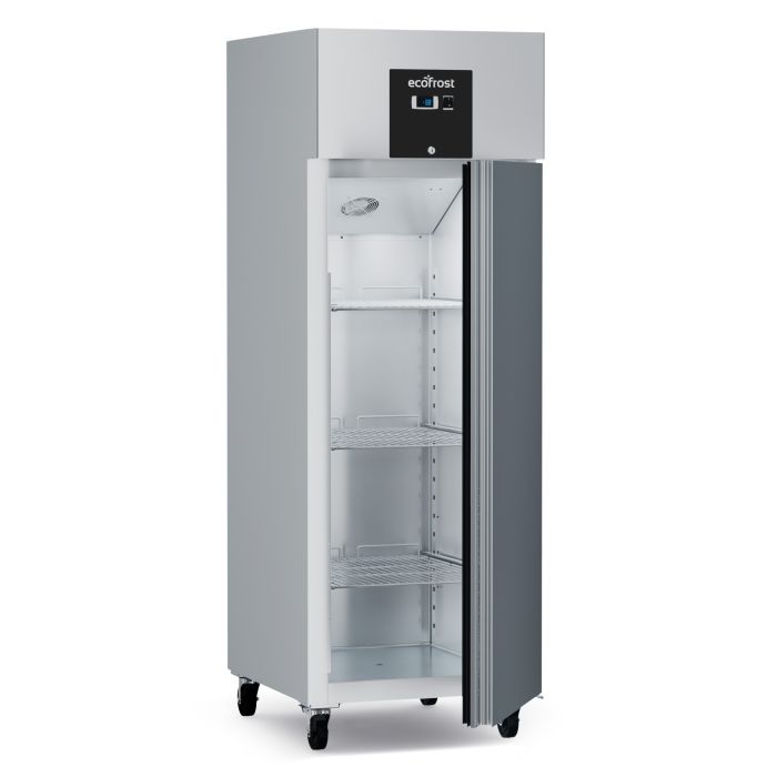 Réfrigérateur professionnel inox 1 porte à roulette de 600L