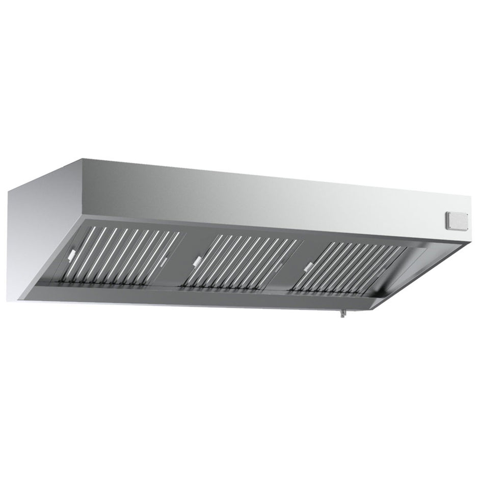 Hotte murale aspirante professionnelle 950 éclairage LED avec moteur 2400