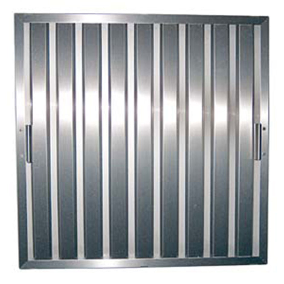 Filtre à lamelles en inox 495x495mm
